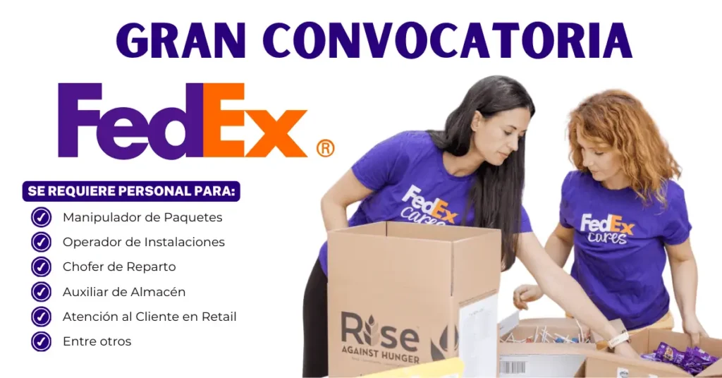 FEDEX EMPLEOS